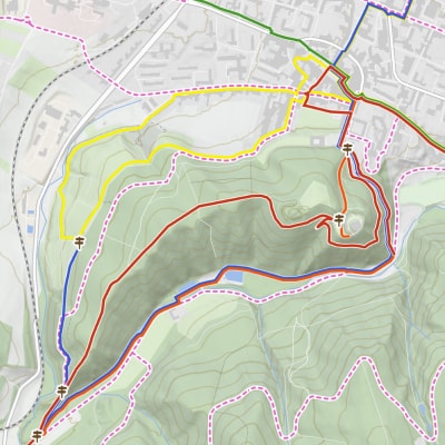 Hiking map