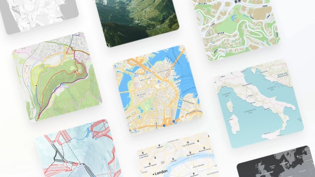 Multiple map styles