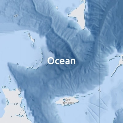 Ocean map