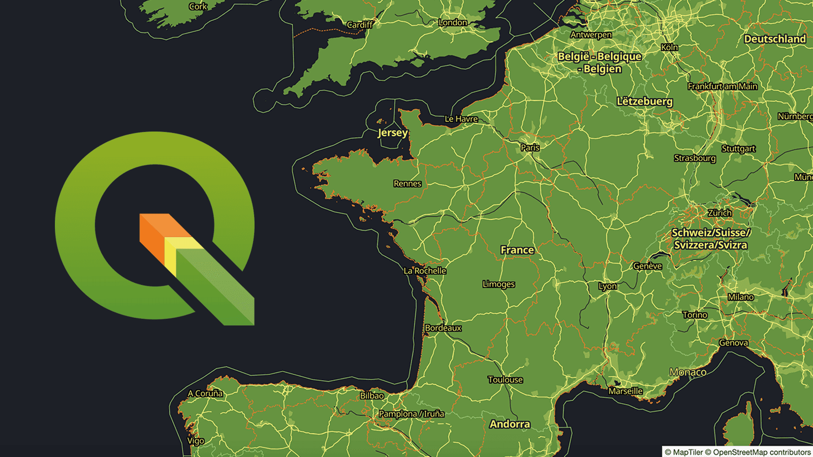 QGIS free plugin displaying maps and datasets in this destkop GIS software