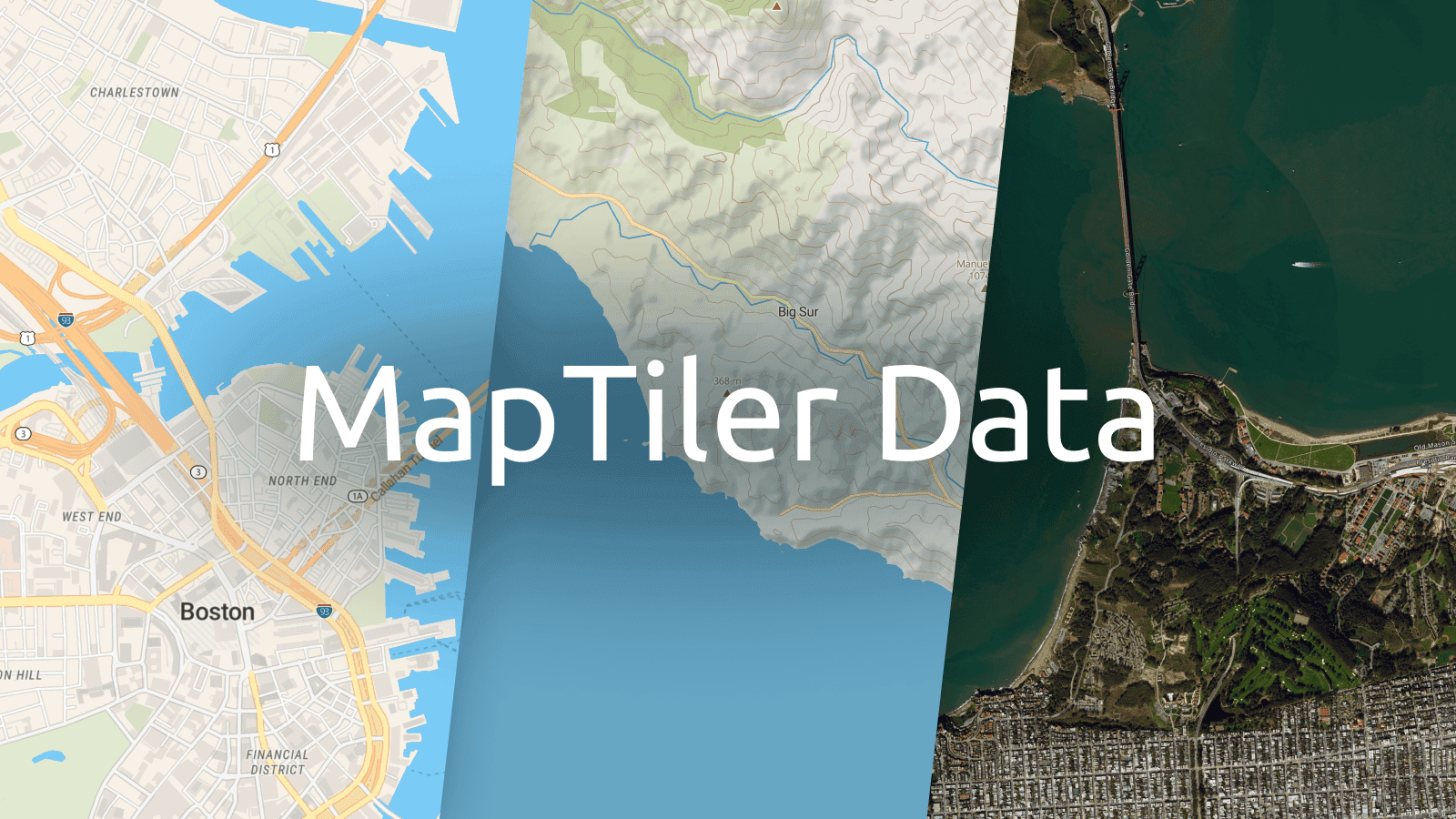 Satellite and street maps on-premises