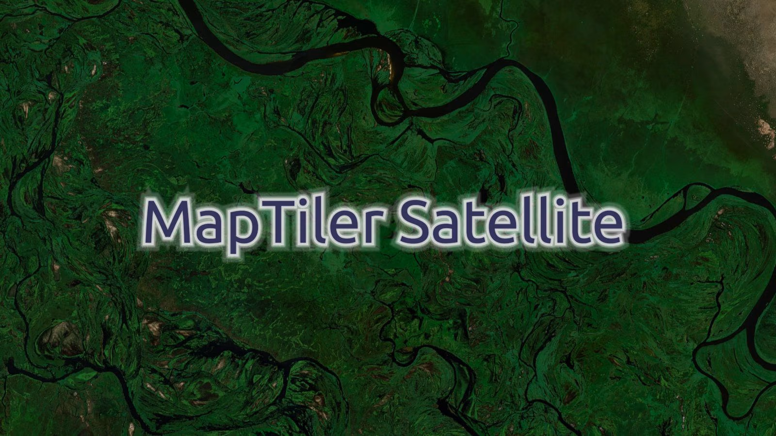 Global satellite map for download