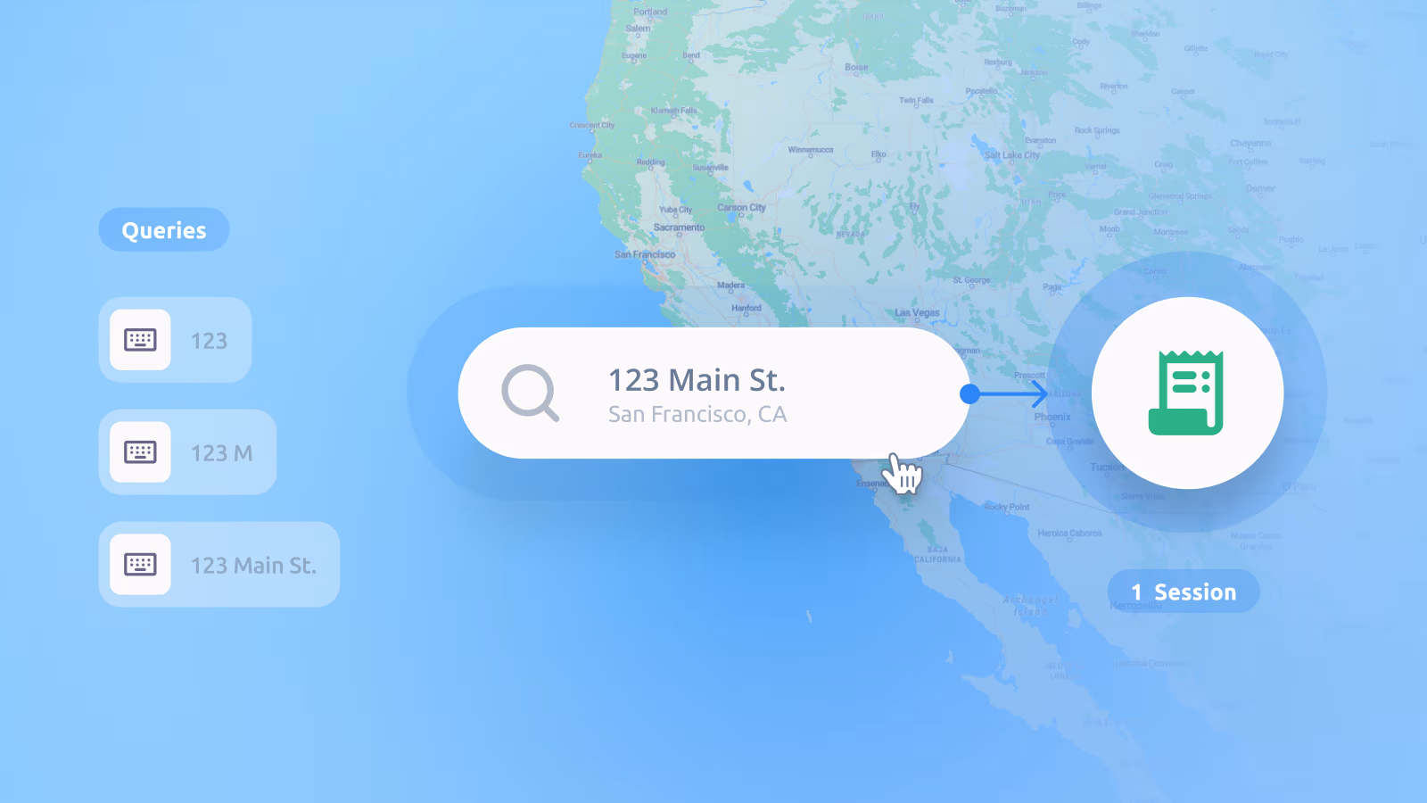 Session Based Geocoding
