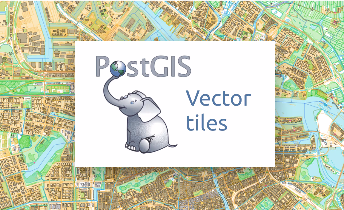 postgis database for loading vector tiles from a database
