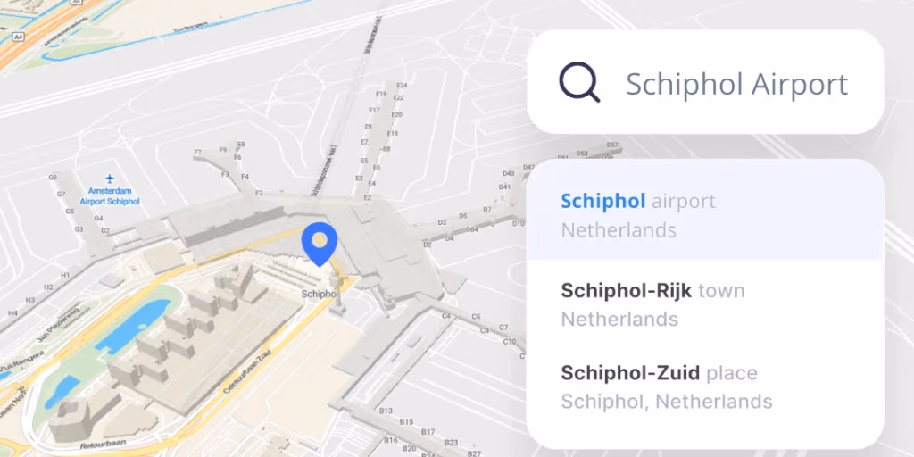 Geocoding & address search playground