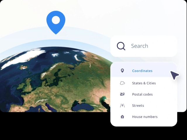 Search & geocoding of the entire world