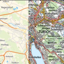 map with government data