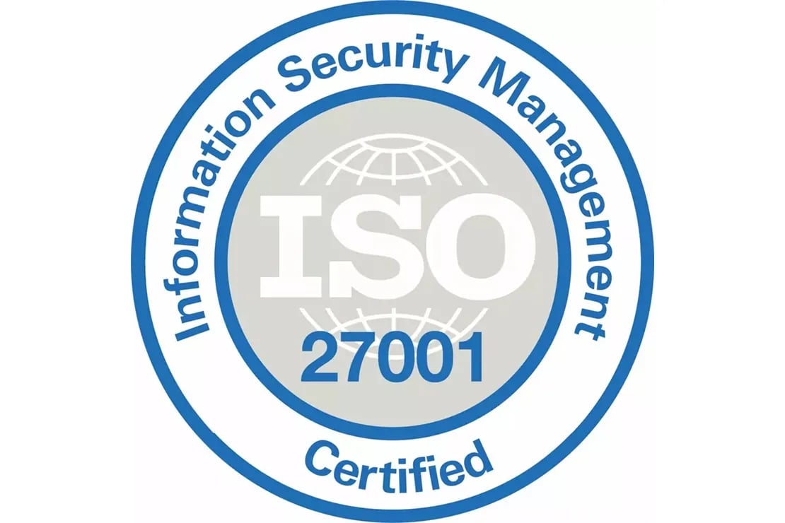 MapTiler ISO 27001 certificate