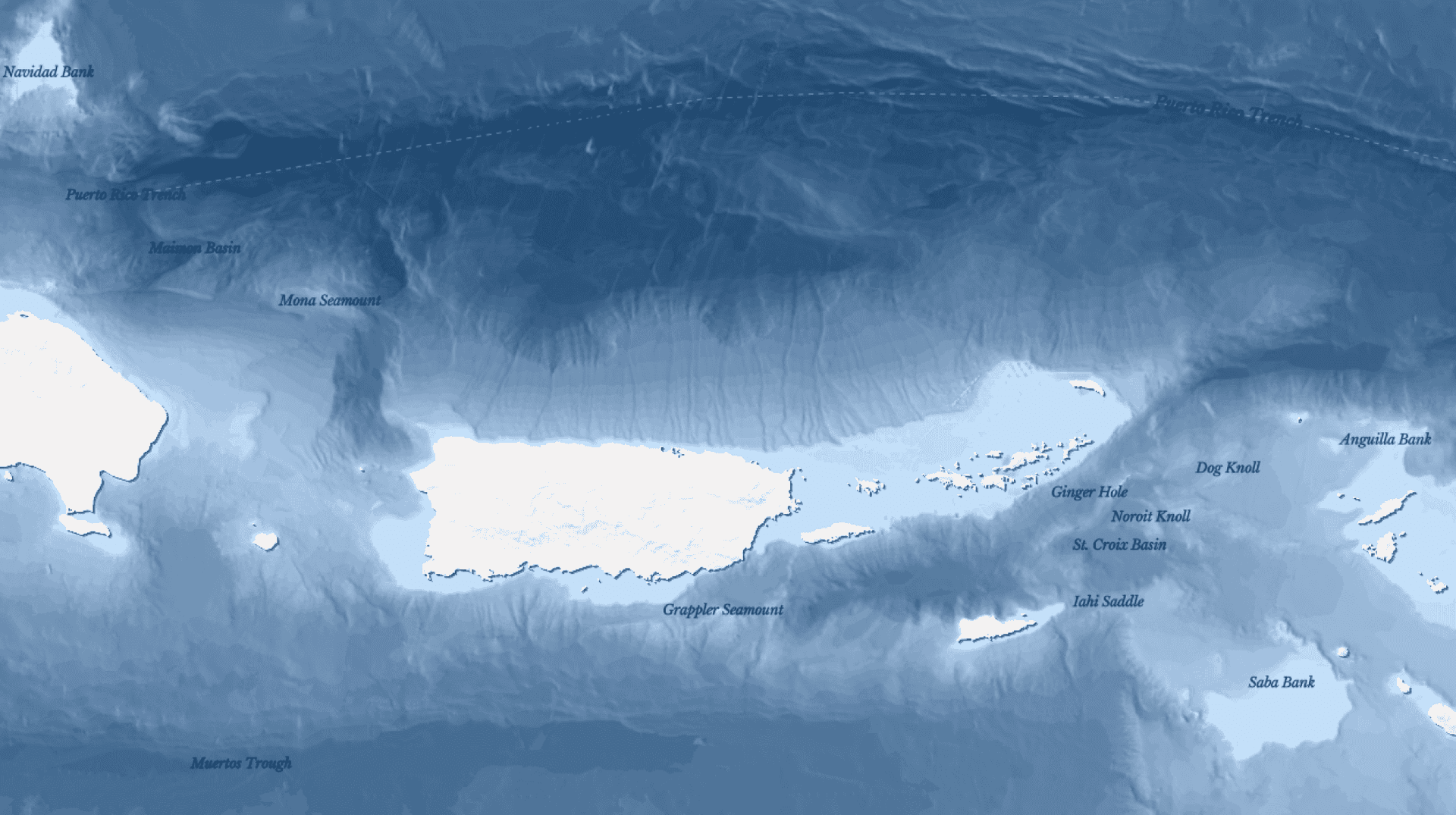 Ocean map