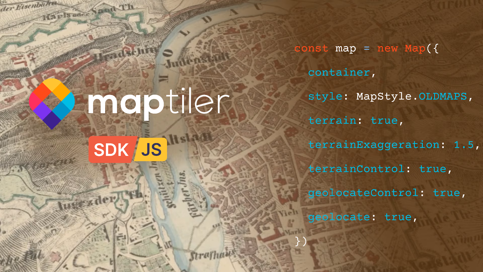 Old maps using modern JavaScript libraries