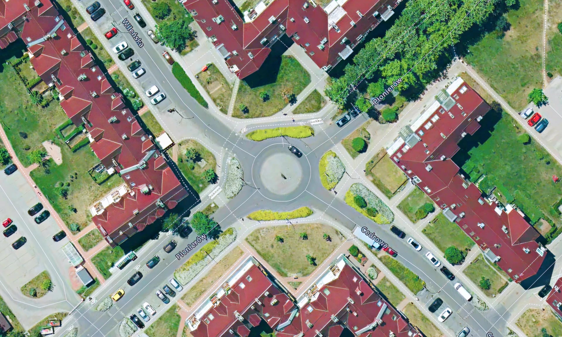 High-res satellite map
