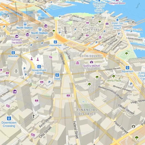 3D buildings