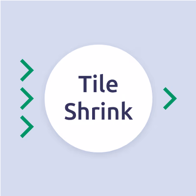 Lower bandwidth by shrinking your tiles for your on-prem data