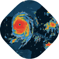 Maps for showing extreme weather - like a hurricane map
